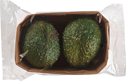 GUT&GÜNSTIG Avocados Hass Kolumbien Klasse I 2ST Kartonschale in Folie