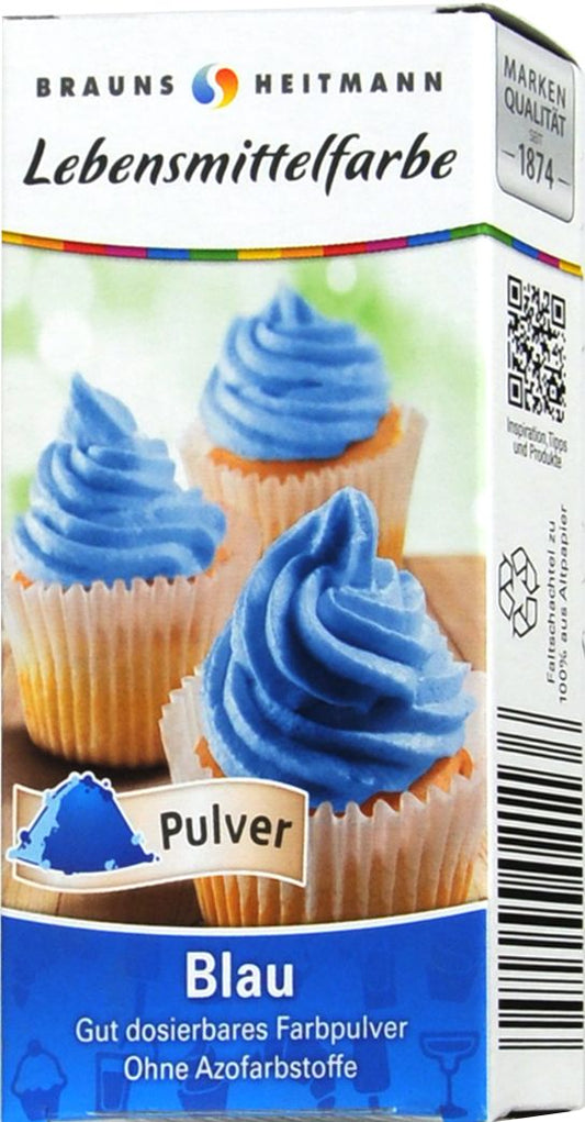 HEITMANN Lebensmittelfarbe blau 2x4g