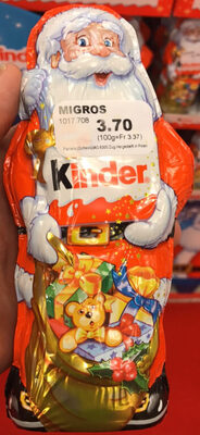 Ferrero kinder Schokolade Weihnachtsmann 110g