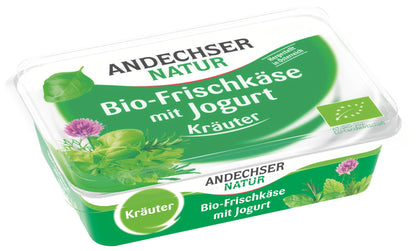 Bio Andechser Natur Kräuter Frischkäse 65%Fett i.Tr.175g