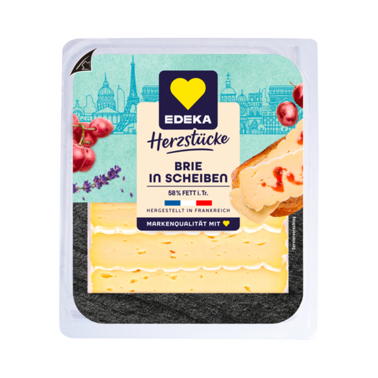 EDEKA Herzstücke Brie Scheiben 150g
