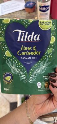 Tilda Basmatireis gedämpft mit Limette&Koriander 250g