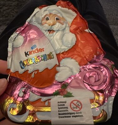 Ferrero kinder Schokolade Weihnachtsmann mit Überraschung Rosa 75g