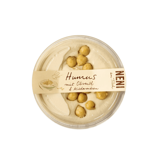 Neni Hummus mit Olivenöl-Kichererbsen-Topping 200g