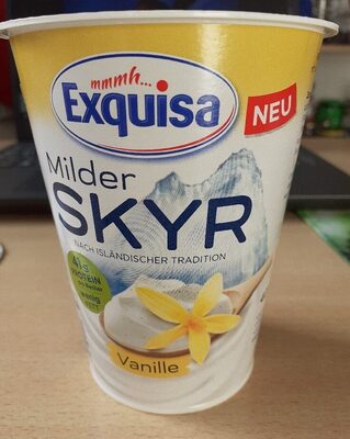 Exquisa Milder Skyr Vanille 400g