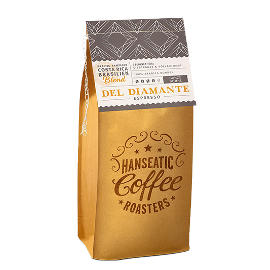 Hanseatic Coffee Company Del Diamante Espresso Bohne 250g
