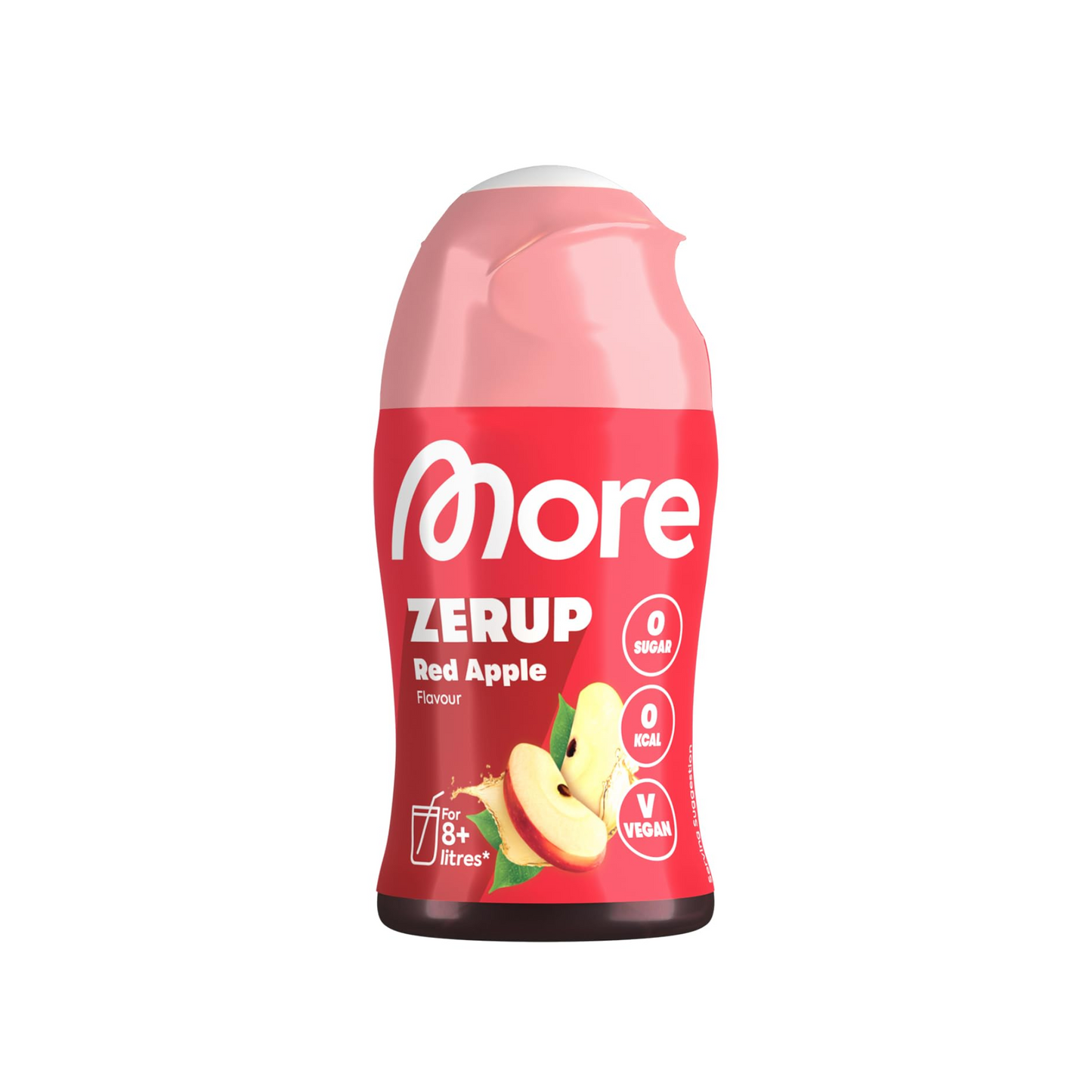 More Zerup Zero Sirup Red Apple 65ml