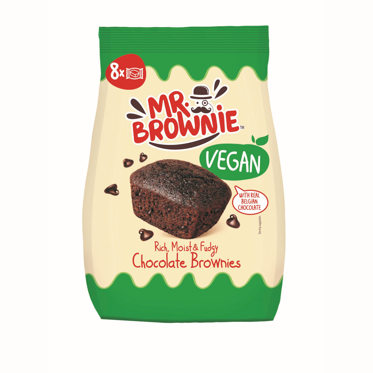 Mr.Brownie vegane Schoko-Brownies 200g