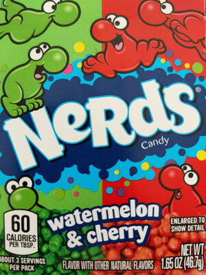 Watermelon and Cherry Nerds 46,7g