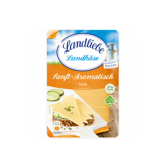 Landliebe Aufschnittkäse Gouda 48% Vollfettstufe 150g
