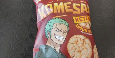 One Piece Brown Rice Chip Ketchup 60g