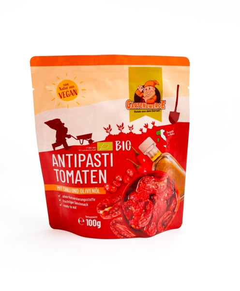 Bio Die Gartenzwerge Antipasti Tomaten Chili 100g