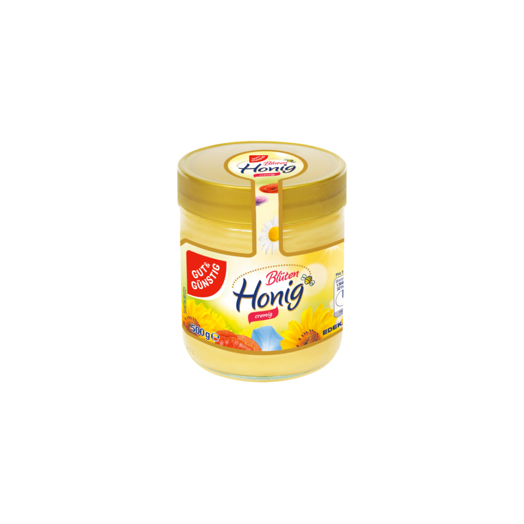 GUT&GÜNSTIG Blütenhonig cremig 500g