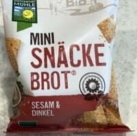 Bio Bohlsener Mühle Mini Snäckebrot Sesam & Dinkel 95g