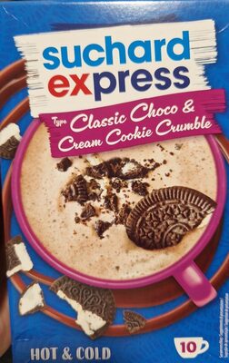 Suchard Express Choco&Cookies&Cream Crumble 150g