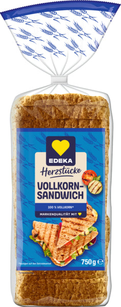 EDEKA Herzstücke Vollkorn Sandwich 750g