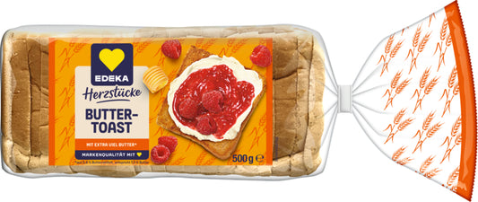 EDEKA Herzstücke Buttertoast 500g