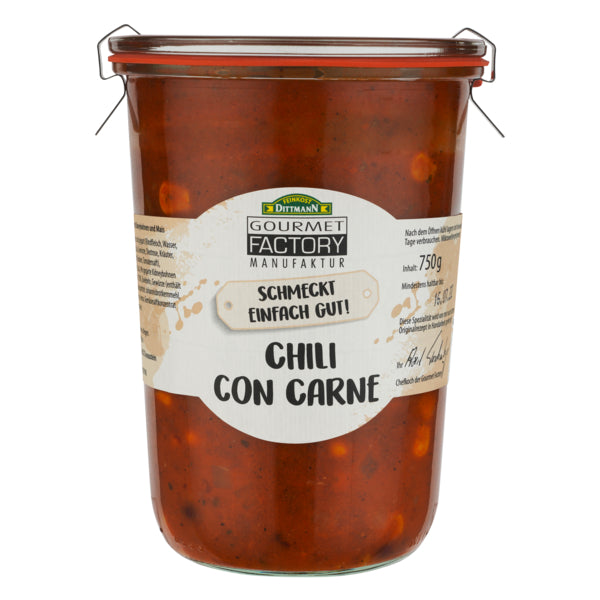 Gourmet Factory Chili con Carne 750g