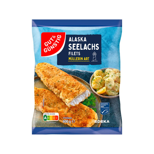 MSC GUT&GÜNSTIG Alaska Seelachsfilets Müllerin Art 600g