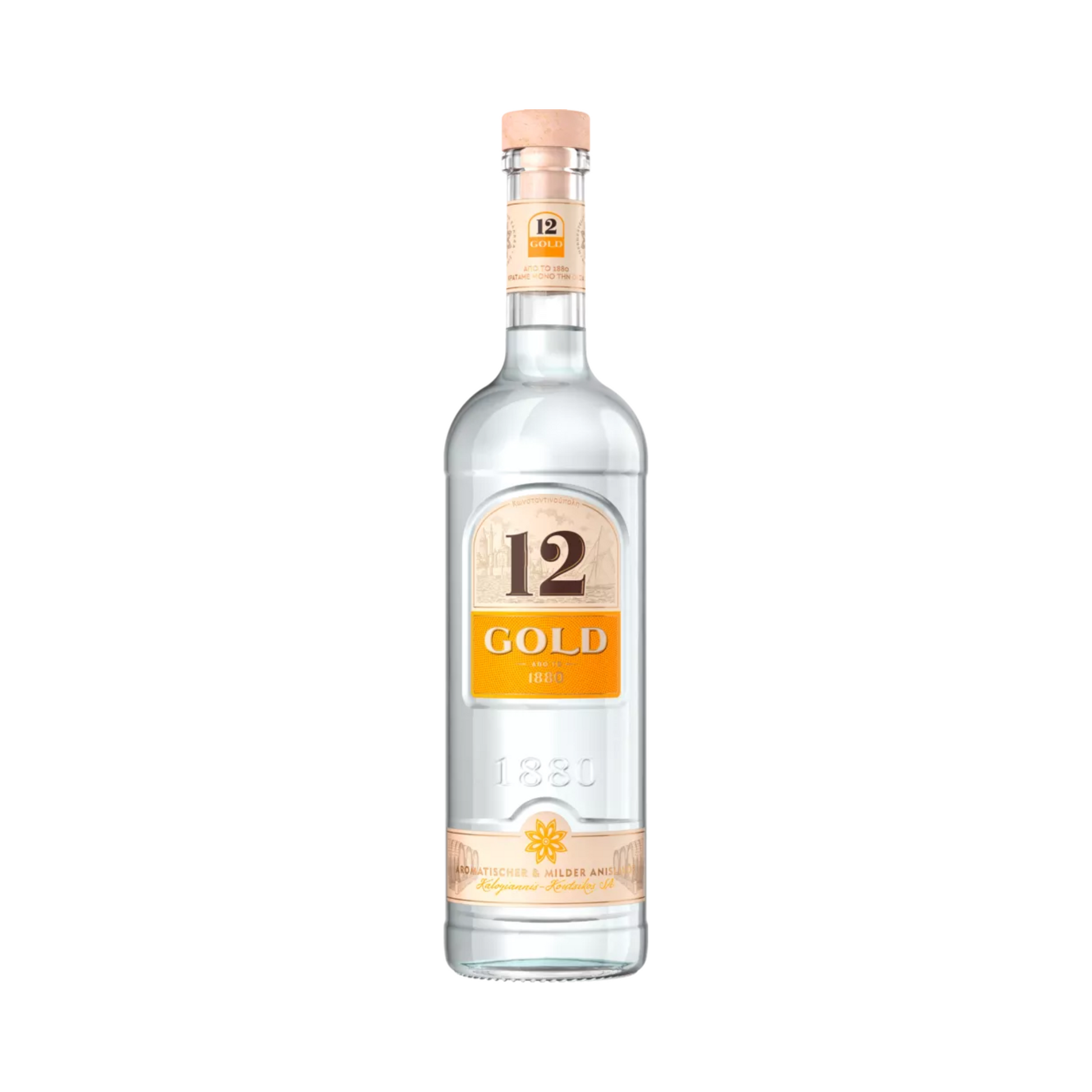 12 GOLD Anis Liqueur 36% 0,7l foodpipe [Lebensmittel-Lieferservice Rostock]