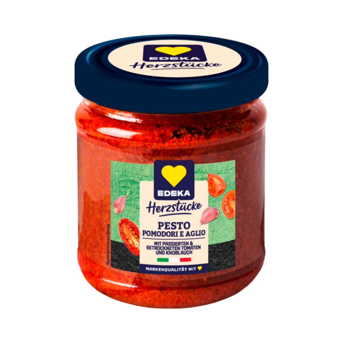 EDEKA Herzstücke Pesto Tomate Knoblauch 190g