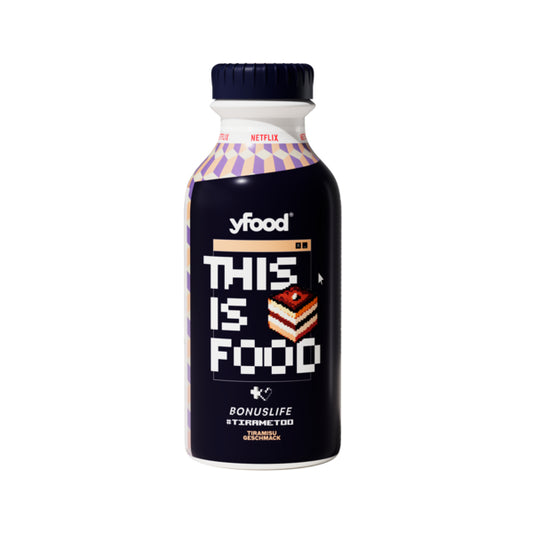 yfood Netflix Trinkmahlzeit Tiramisu 0,5l DPG