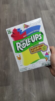 Fruit Roll Ups Blastin Berry Hot Colors 141g