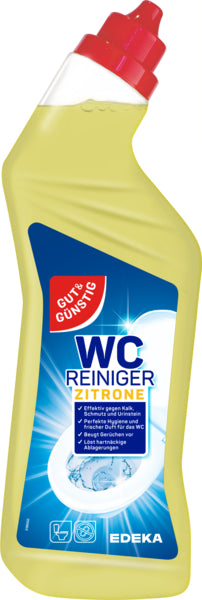 GUT&GÜNSTIG WC Reiniger Zitrone 1l