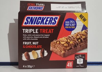 Snickers Triple Treat 128g