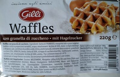 Gilli Premium Waffeln gezuckert 220g