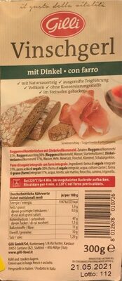 Original Südtiroler Vinschgerl Dinkel 300g
