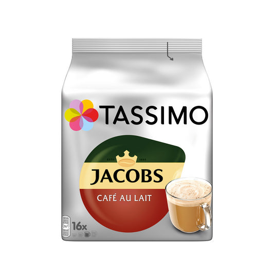 Tassimo Jacobs Kapseln Cafe au lait 16ST 184g