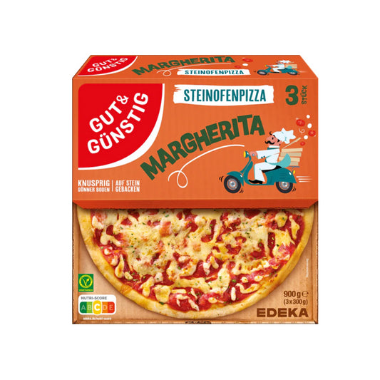 GUT&GÜNSTIG Steinofenpizza Margherita 3x300g