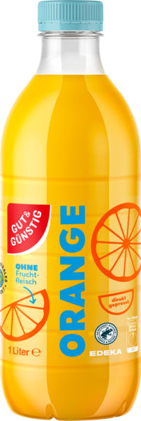 GUT&GÜNSTIG Orangensaft ohne Fruchtfleisch 1l DPG