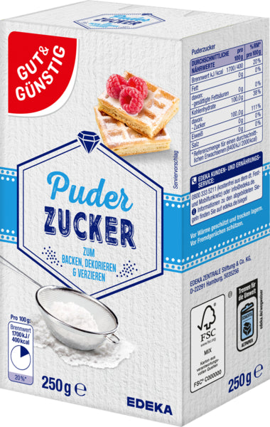 GUT&GÜNSTIG Puderzucker 250g