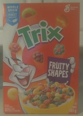 General Mills Trix Fruity Shapes 303g