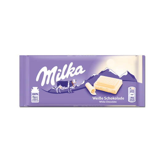 Milka Weiße Schokoladentafel 90g