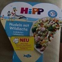 Hipp Nudeln mit Wildlachs in Kräuterrahmsauce 250g