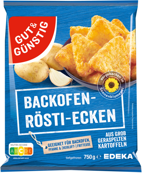 GUT&GÜNSTIG Rösti-Ecken 750g