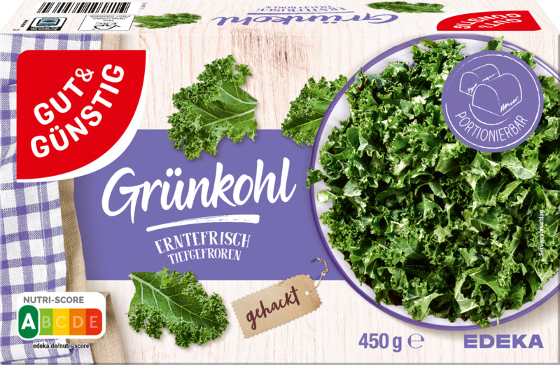 GUT&GÜNSTIG Grünkohl portioniert 450g