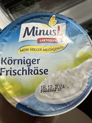 MinusL Körniger Frischkäse 20% Fett i.Tr.150g