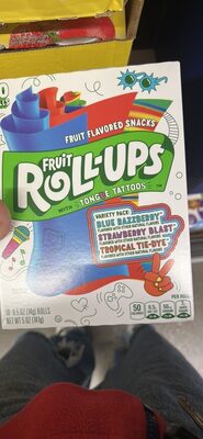 Fruit Roll-Ups with tongue tattoos 141g