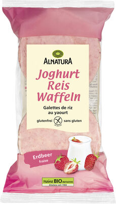 Bio Alnatura Reiswaffeln Joghurt Erdbeer 100g