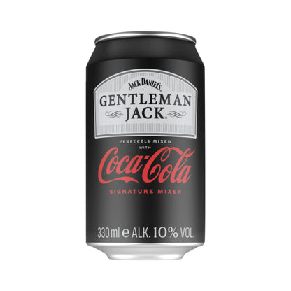 Gentleman Jack & Coca-Cola 10% 0,33l DPG