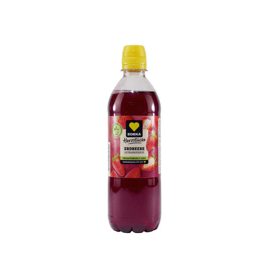 EDEKA Herzstücke Sirup Erdbeere 0,5l