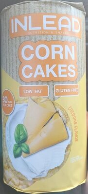 Inlead Corn Cakes Cheddar Flavor 120g