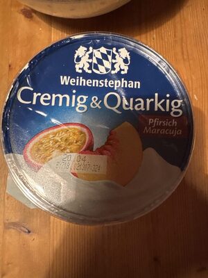 Weihenstephan Cremig Quarkig Pfirsich-Maracuja 500g