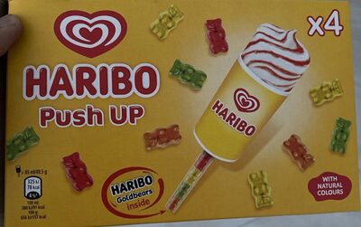 Langnese Push Up Haribo Eis 4x85ml