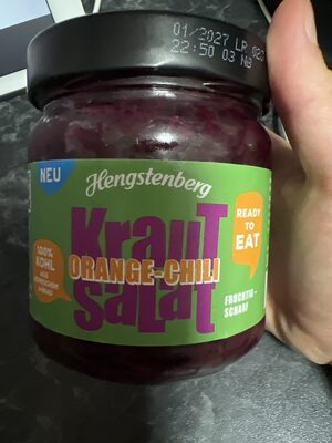 Hengstenberg Krautsalat mit Orange Chili 380g