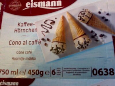 Eismann Kaffee-Hörnchen 6ST 750ml